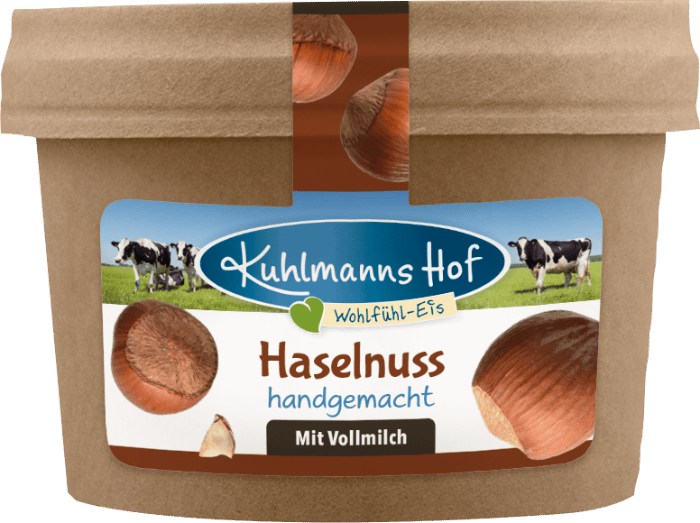 Haselnuss-Eis