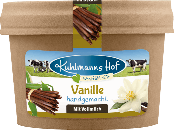 Milch-Eis Vanille