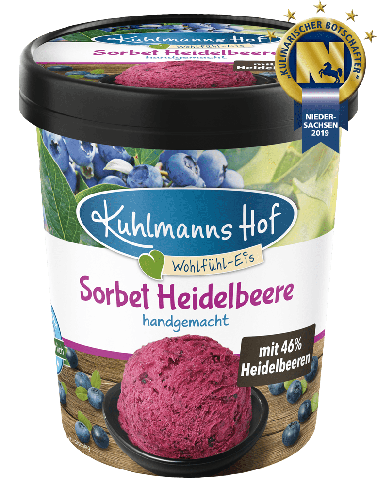 Sorbet Heidelbeere